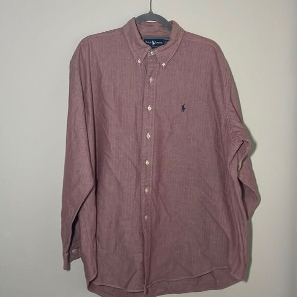 Polo Ralph Lauren Men Long Sleeve Dress Shirt
Blake Fit Extra Large Pattern - Picture 1 of 7